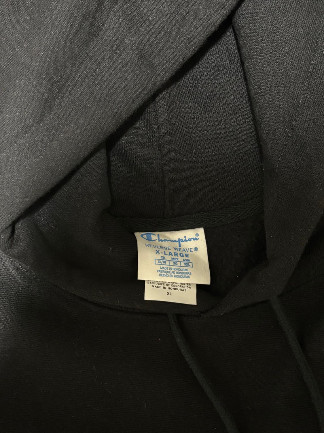 챔피온 리버스위브 후드티 XL 상품이미지3