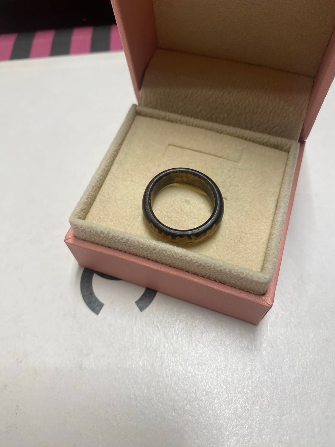 우드 빈티지 나무 반지 상품이미지4