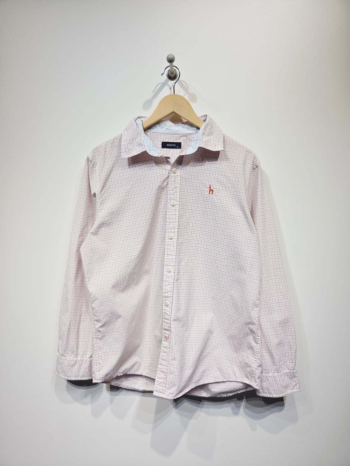 헤지스 . 잔체크 남방 셔츠_105 상품이미지2