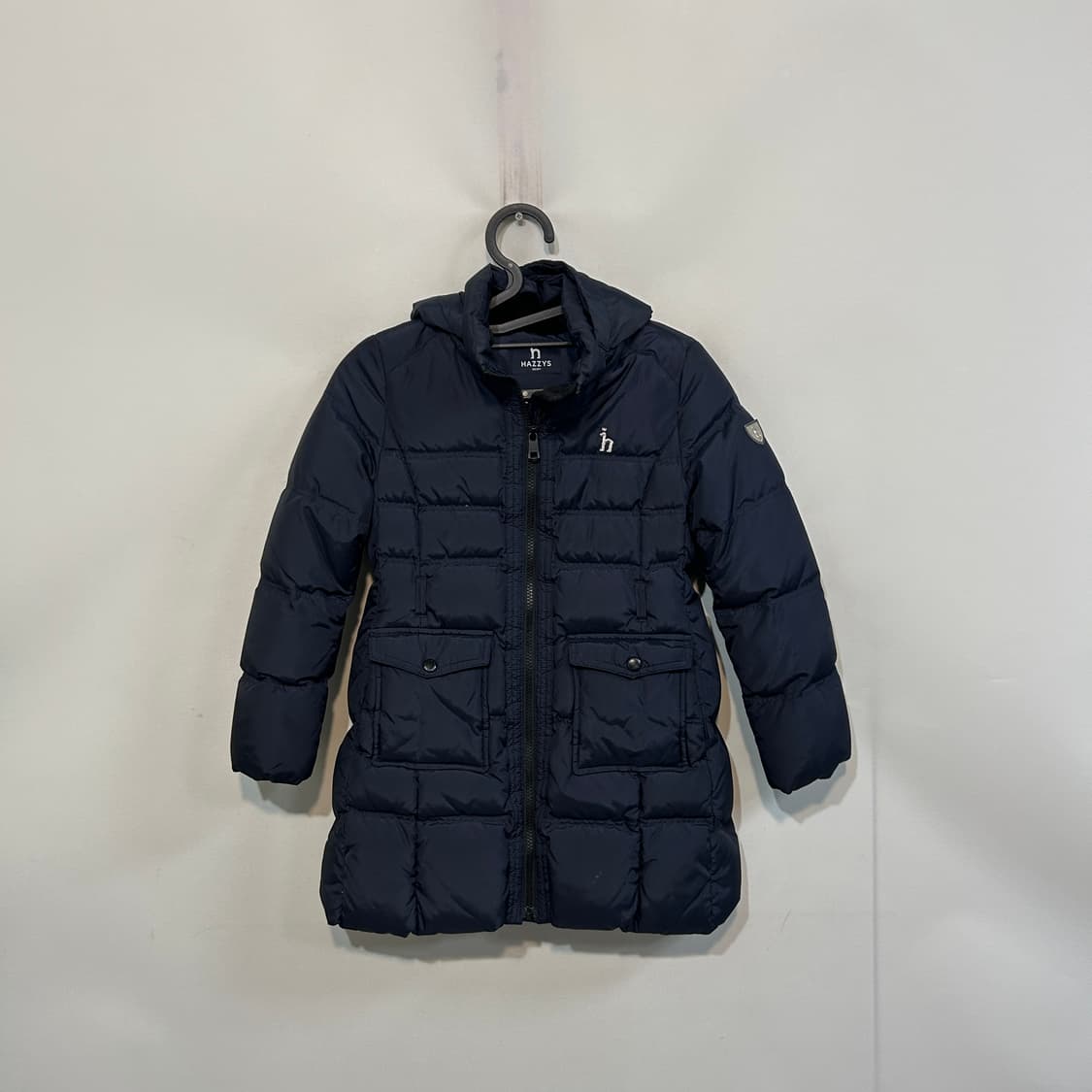 헤지스 키즈 거위털 롱패딩 130 상품이미지1