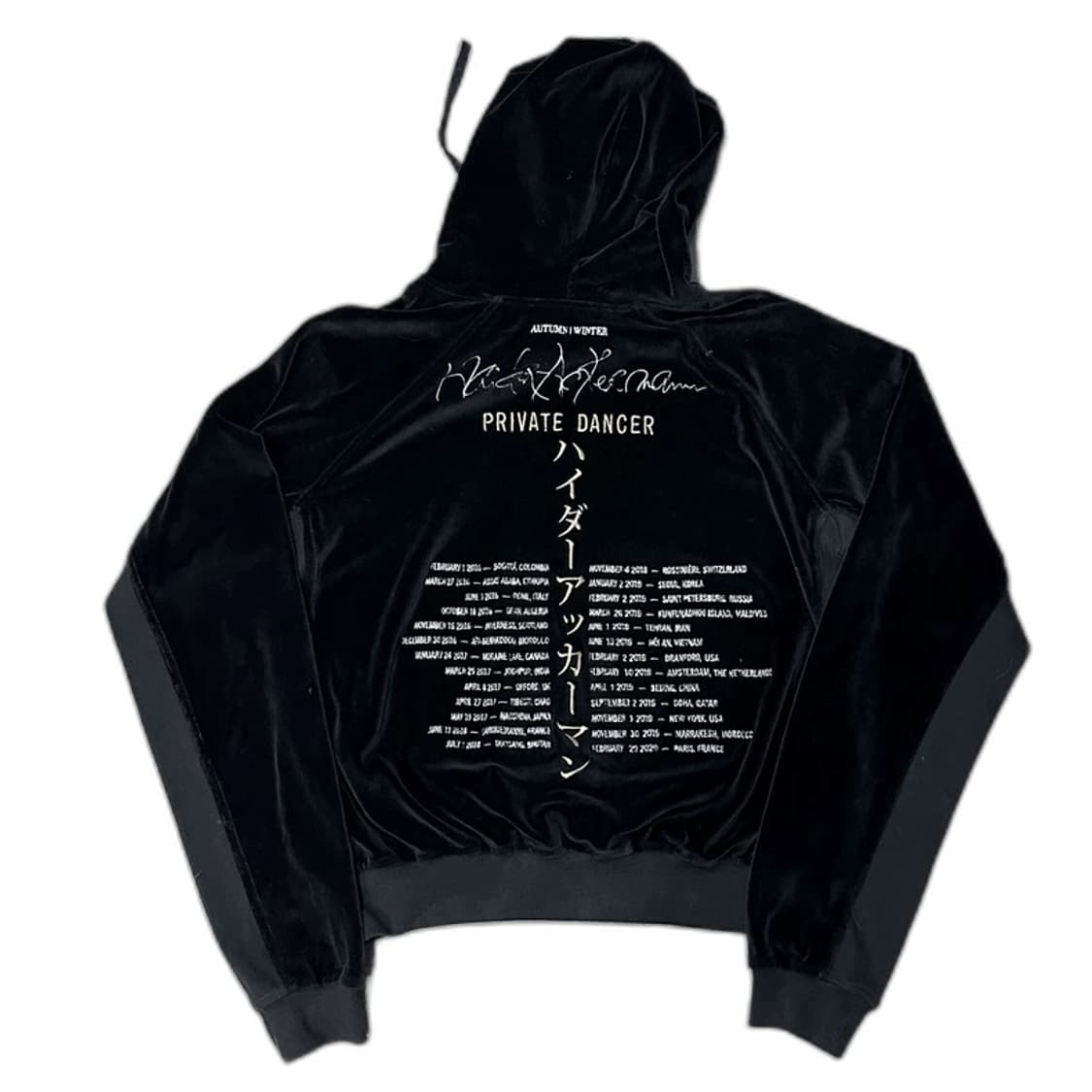 [구매글] 하이더 아커만 도쿄 댄싱 벨벳 후드  상품이미지1
