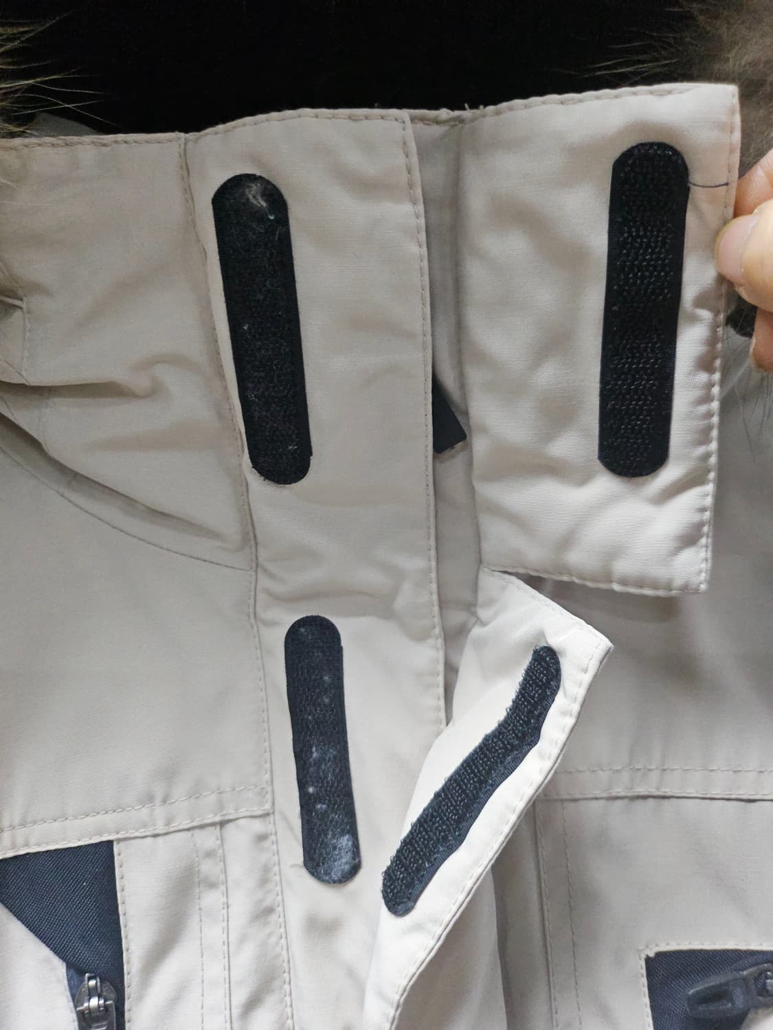 폴램 구스 다운 패딩  베이지 95 상품이미지3