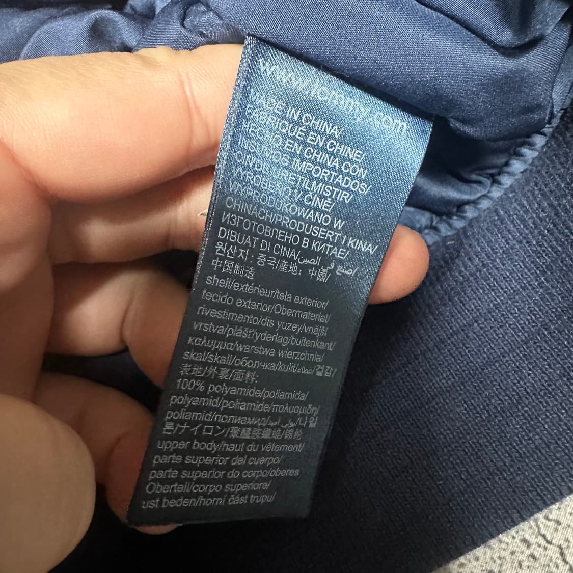 ✨ (바배) 타미 힐피거 컬러블록 패딩 자켓 상품이미지5