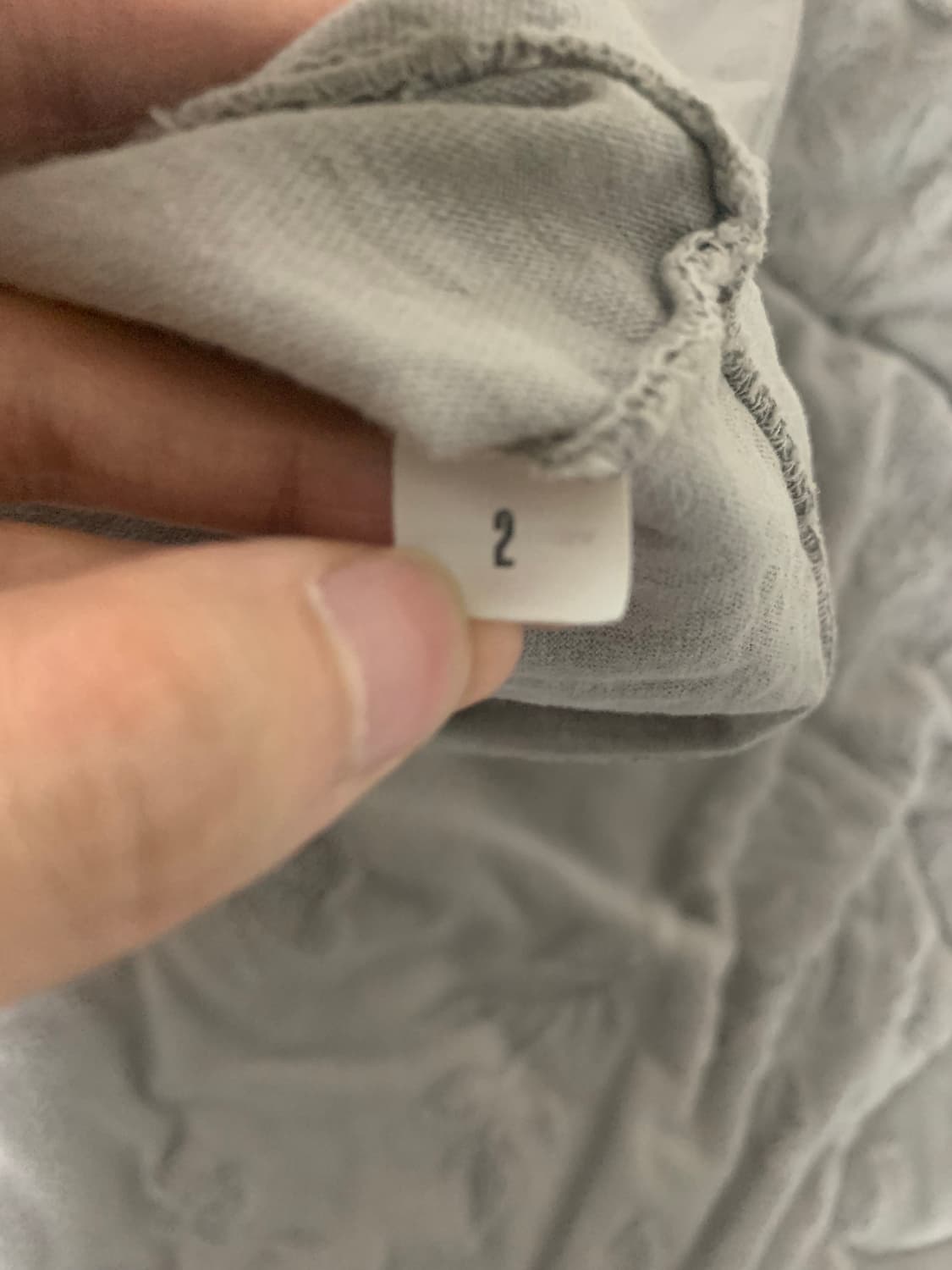 이지 고샤 반팔 그레이 (2사이즈) 상품이미지2