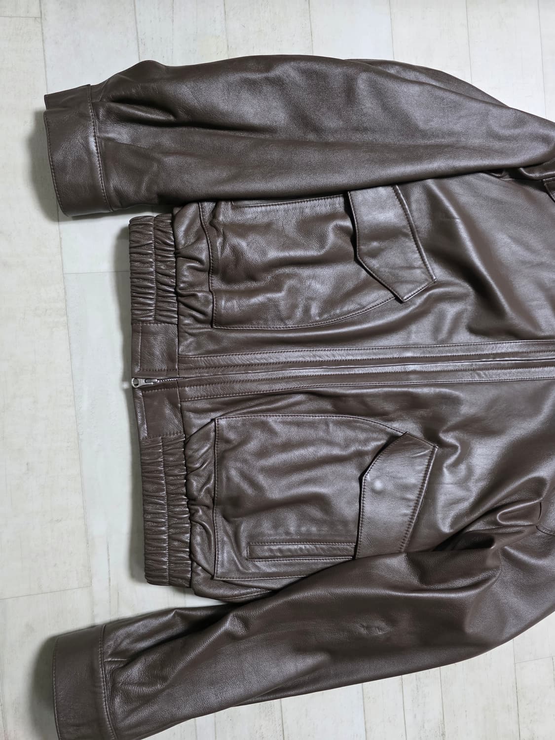 스페로네 램스킨 오벌 포켓 자켓 xl 상품이미지5