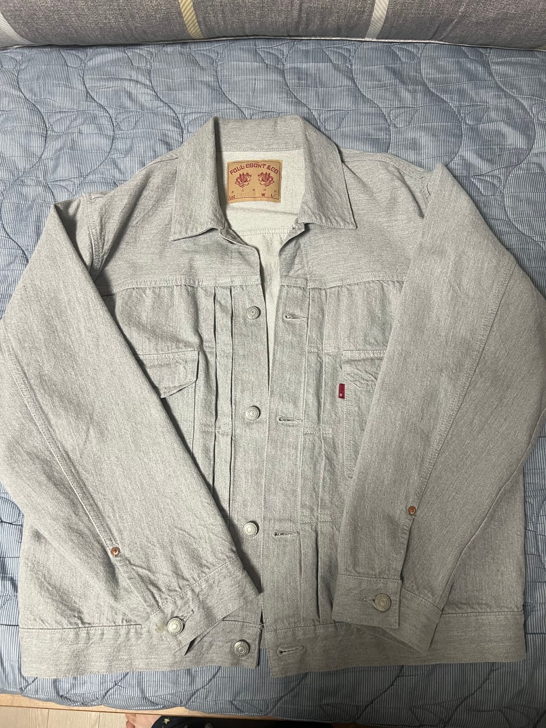 풀카운트 데님 2102 그레이 자켓 상품이미지2