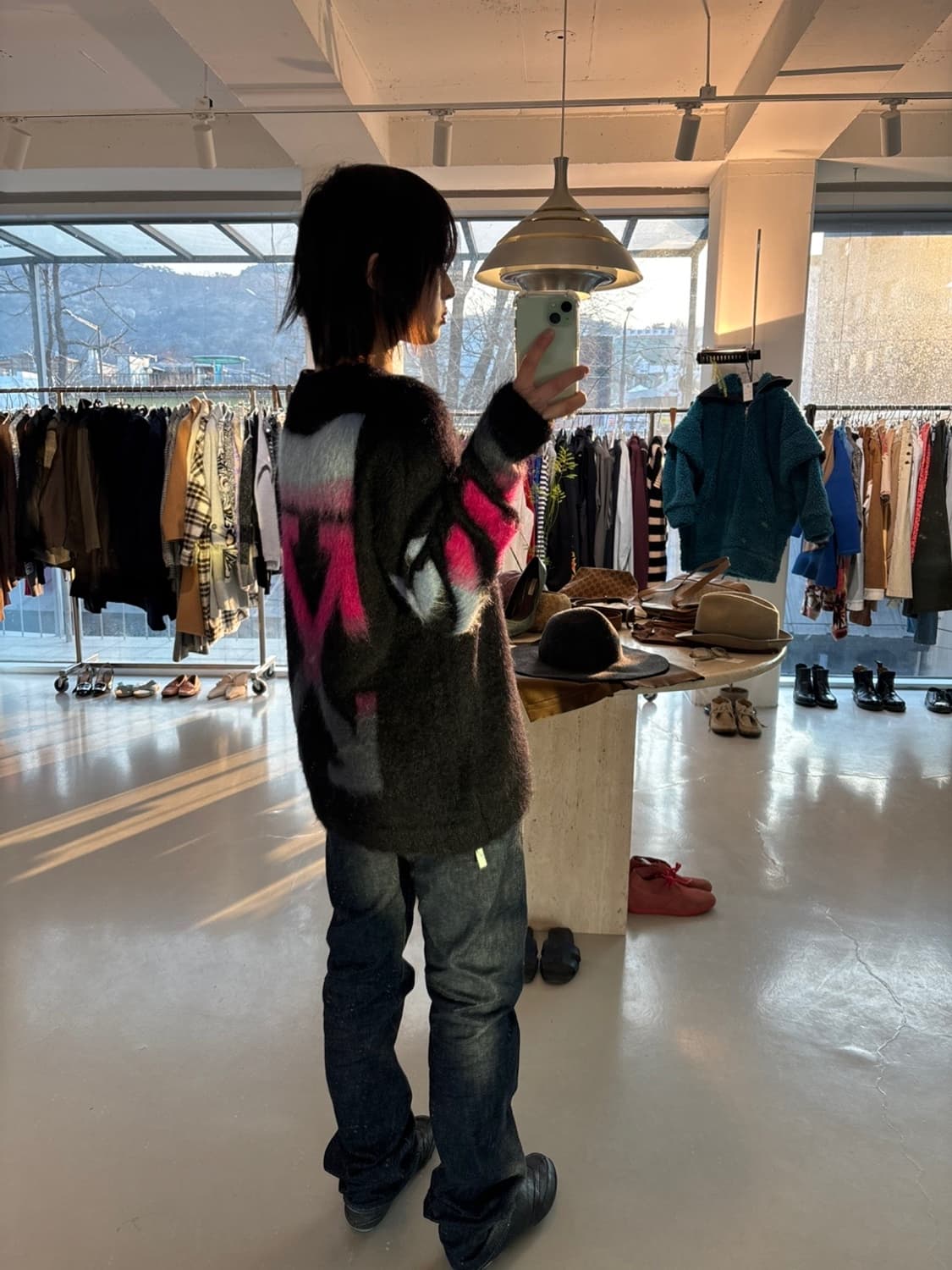 OFF-White Mohair Knit 상품이미지1