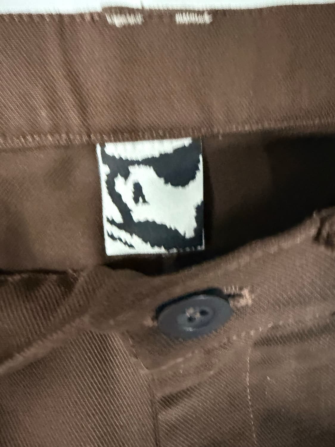 GR10K 클로프만 팬츠 브라운 46사이즈 상품이미지4