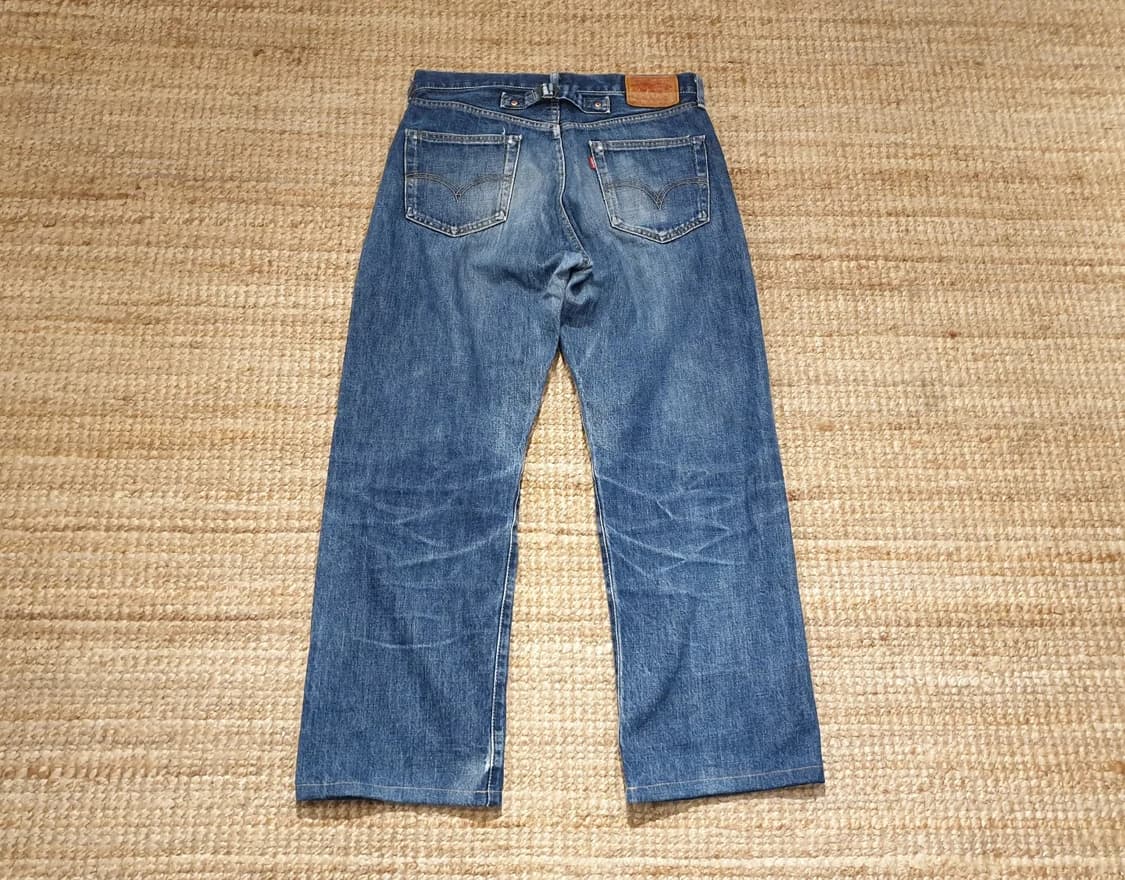 90s LEVIS 702 신치백 셀비지 데님 상품이미지2