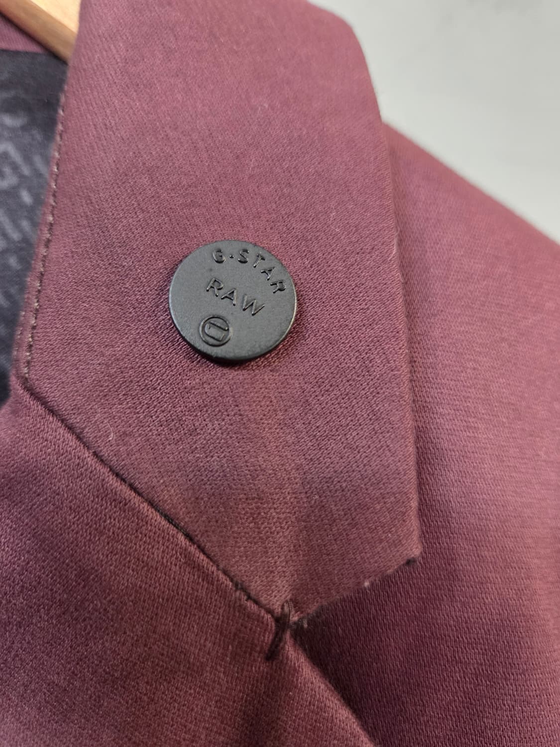 G스타 RAW 여성 버건디 자켓(36) 상품이미지5