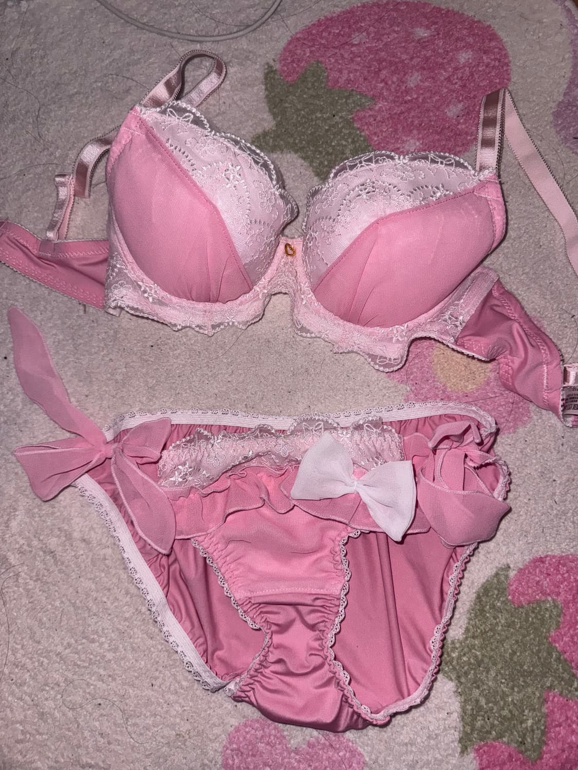 갸루빈티지 브래지어 세트 에메필 에블린🎀 상품이미지1