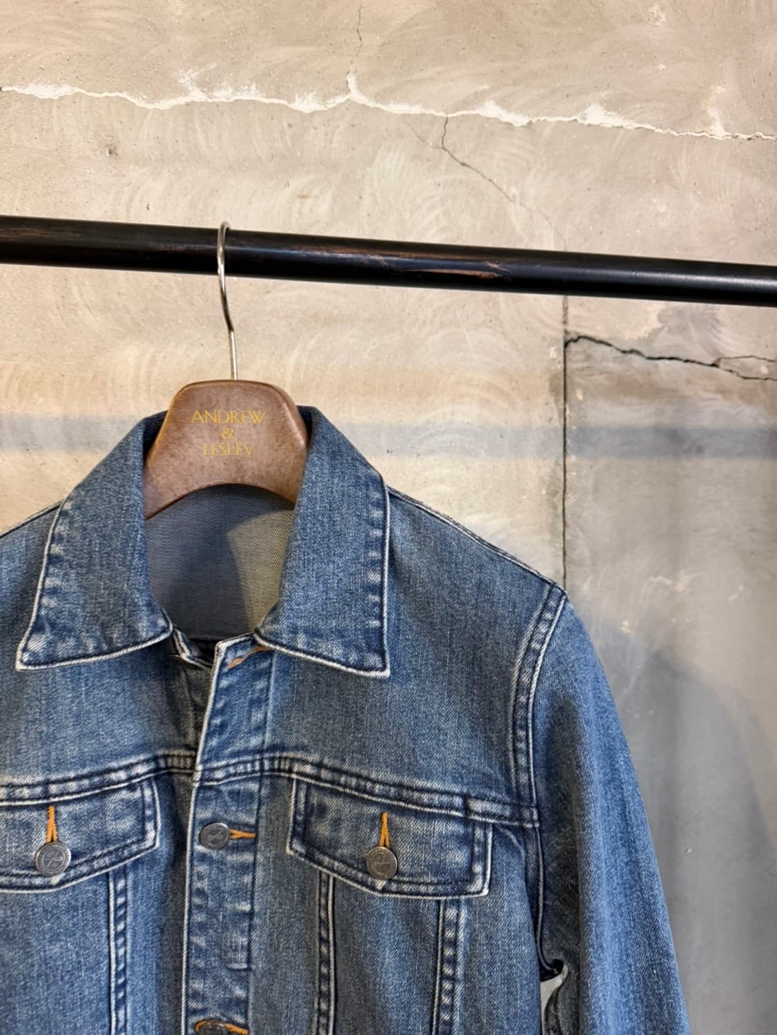 아페쎄 데님 트러커 자켓 66~77 상품이미지3