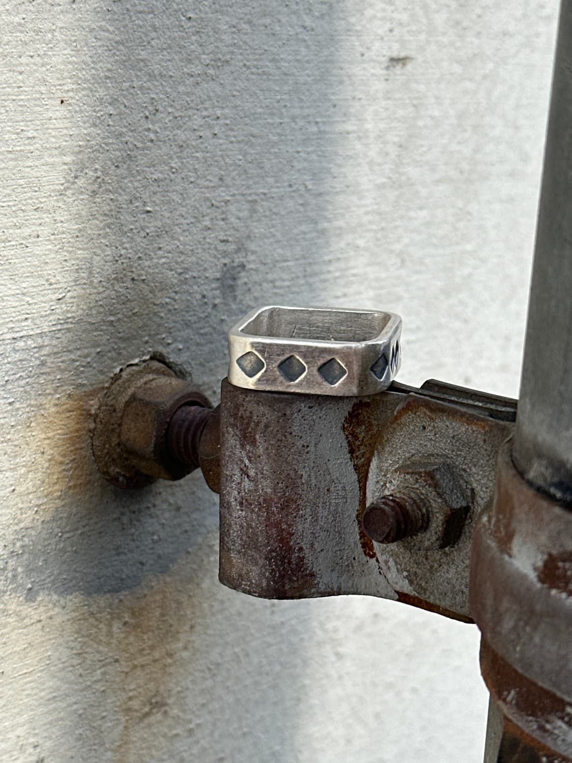 Rhombus Square Karen Silver Ring 상품이미지2