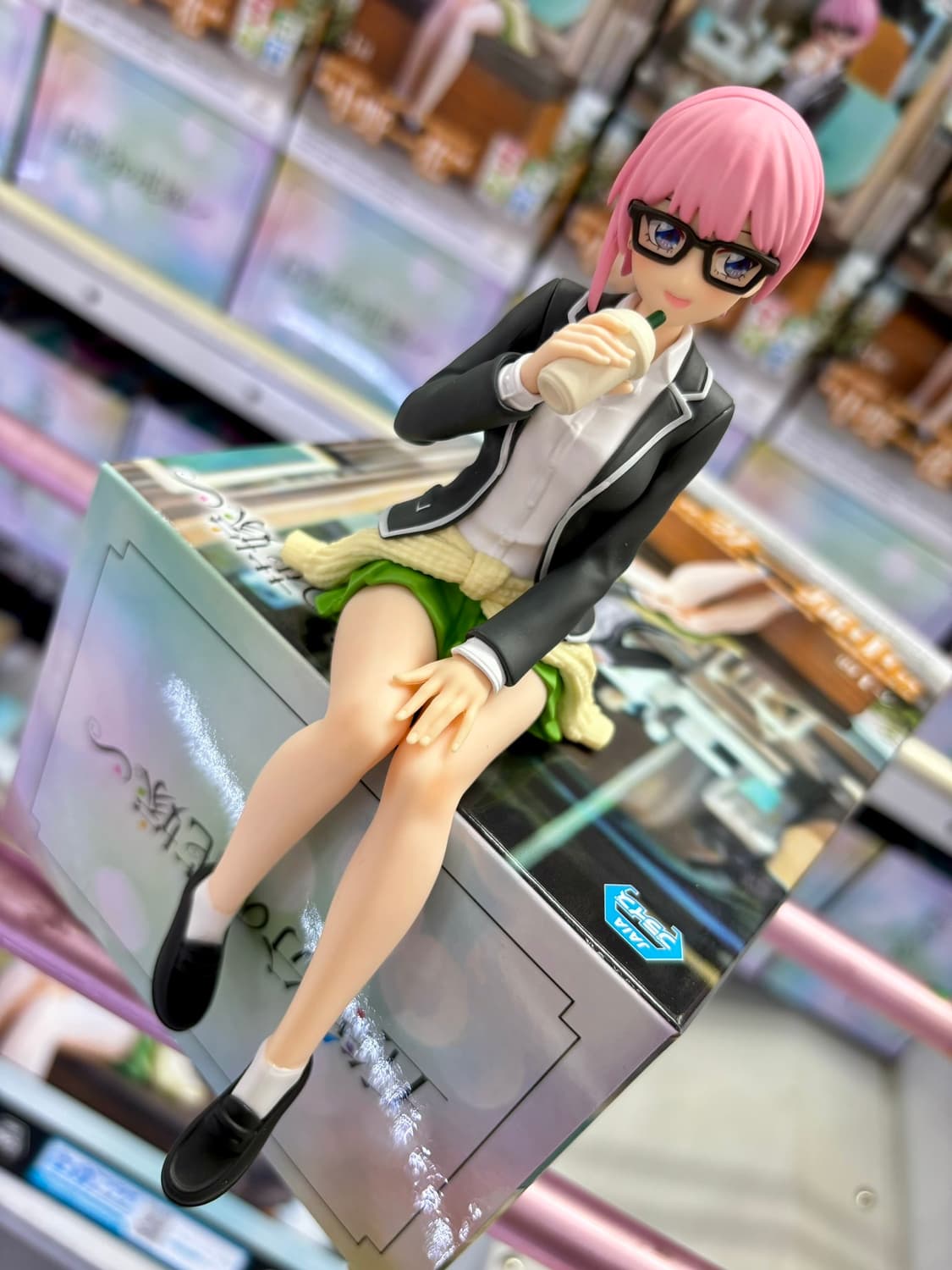 세가 오등분의 신부 이치카 누들스토퍼 안경 미소녀 피규어 상품이미지2