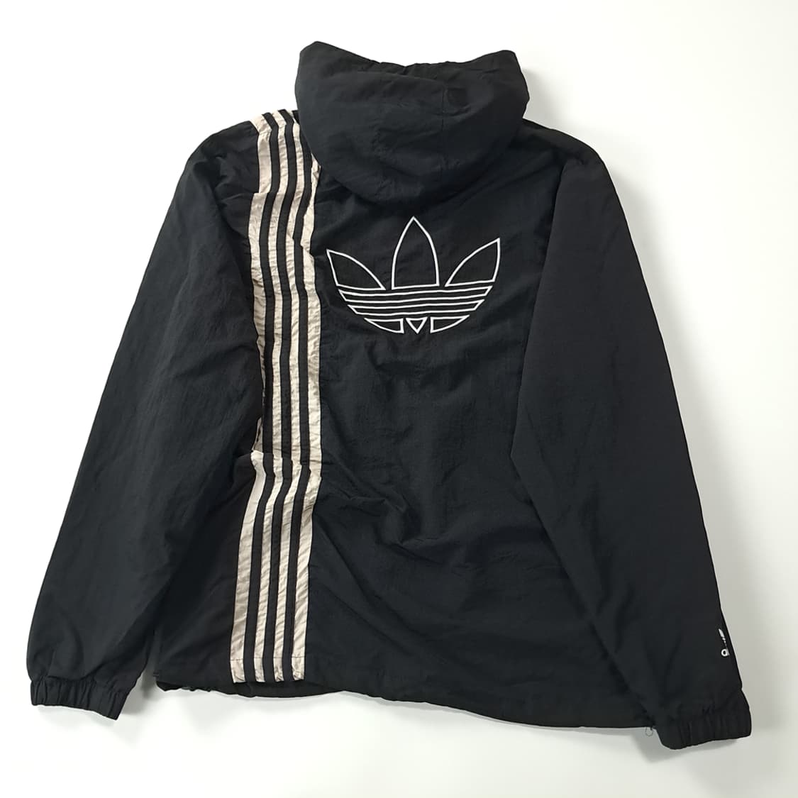 CK164 L 아디다스 00s 아디브레이크 빅로고 블랙 후드 자켓 상품이미지7