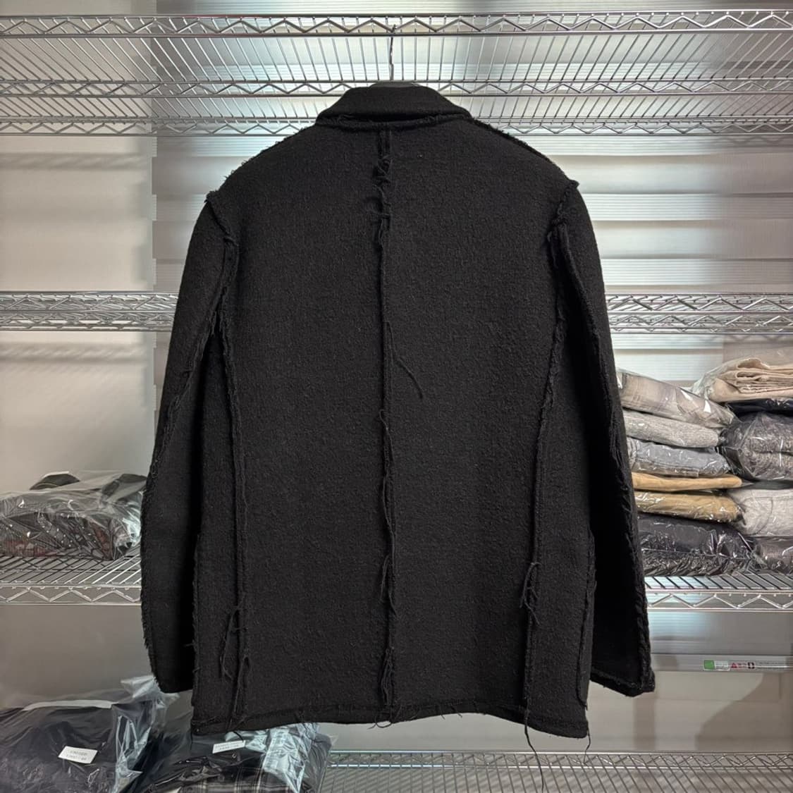 L) 꼼데가르송 옴므 커팅 울 자켓 상품이미지6