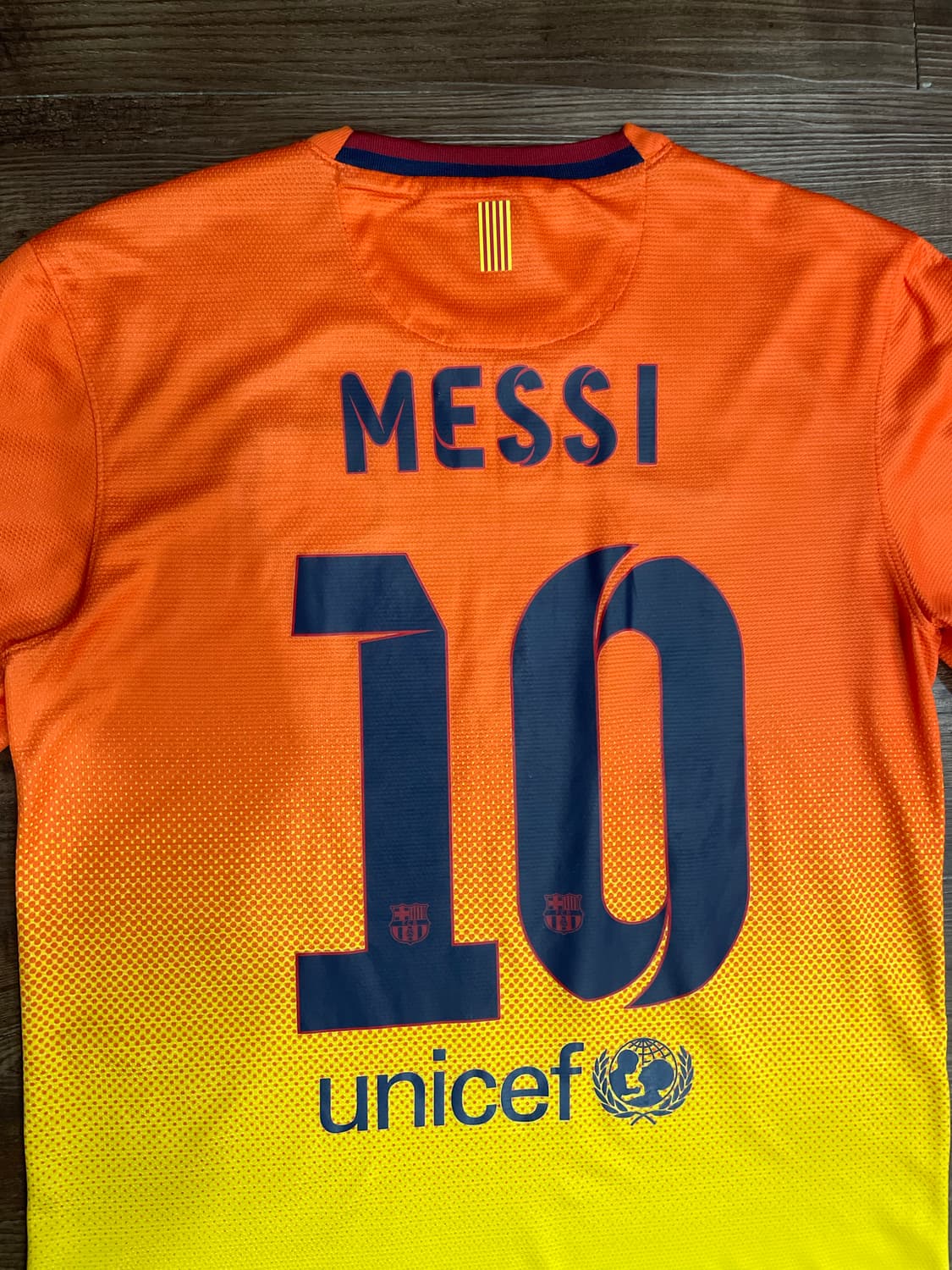 12-13 FC 바르셀로나 메시 어웨이 유니폼 상품이미지9