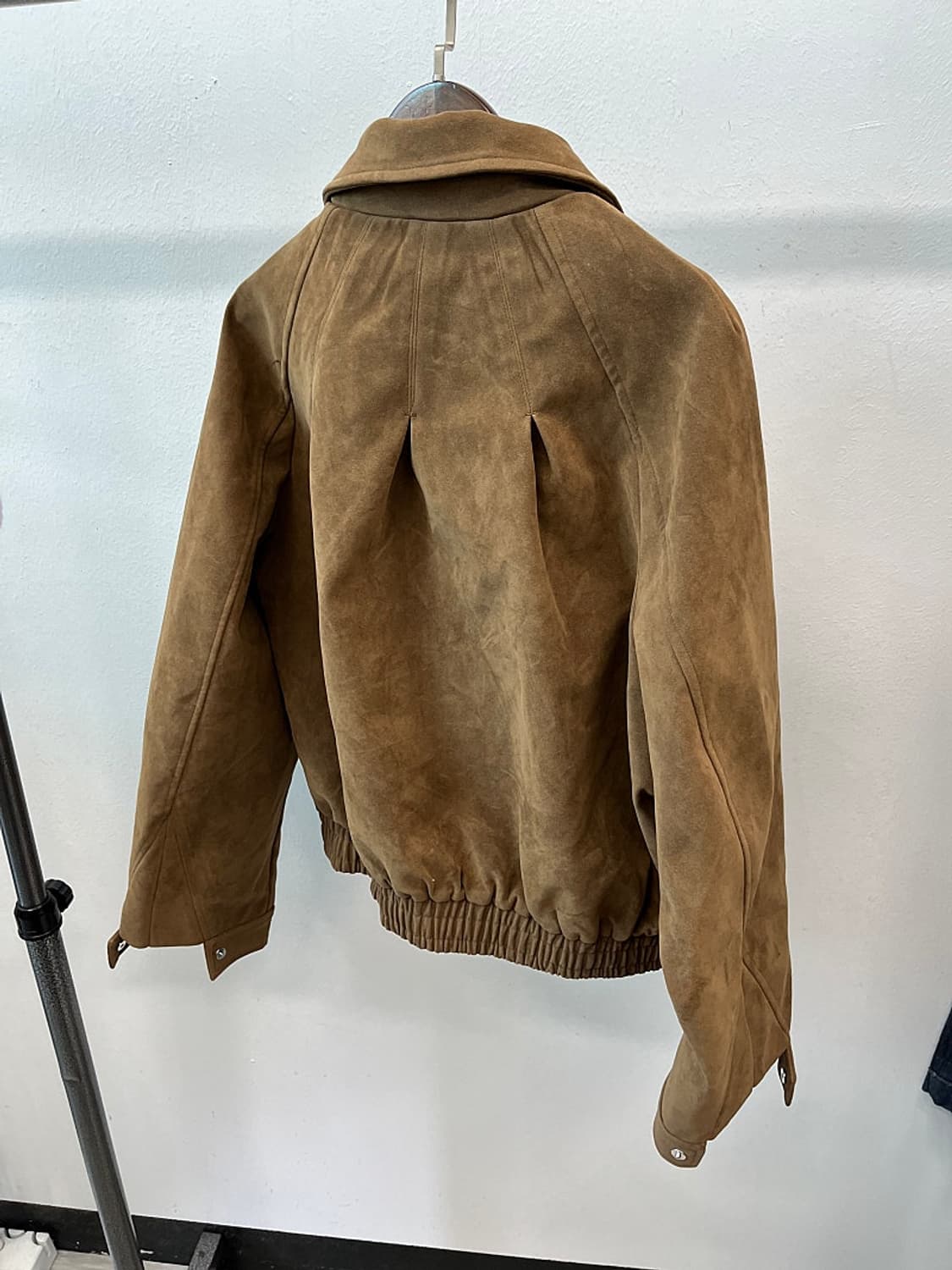 여) 마조네 신형 스웨이드 블루종  상품이미지3