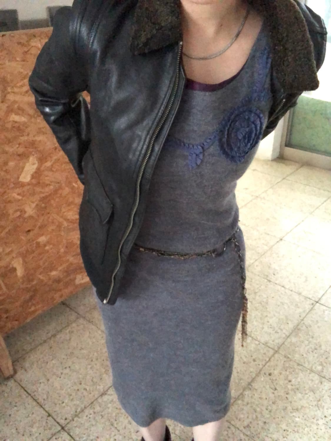 vtg dress (wool100) 상품이미지3