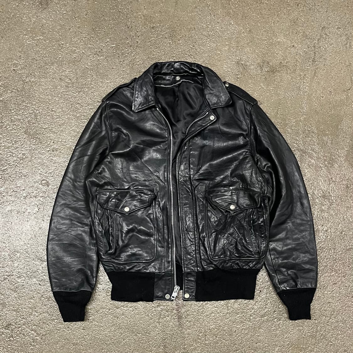 80’s Schott A-2 레더 자켓 (100)  상품이미지1