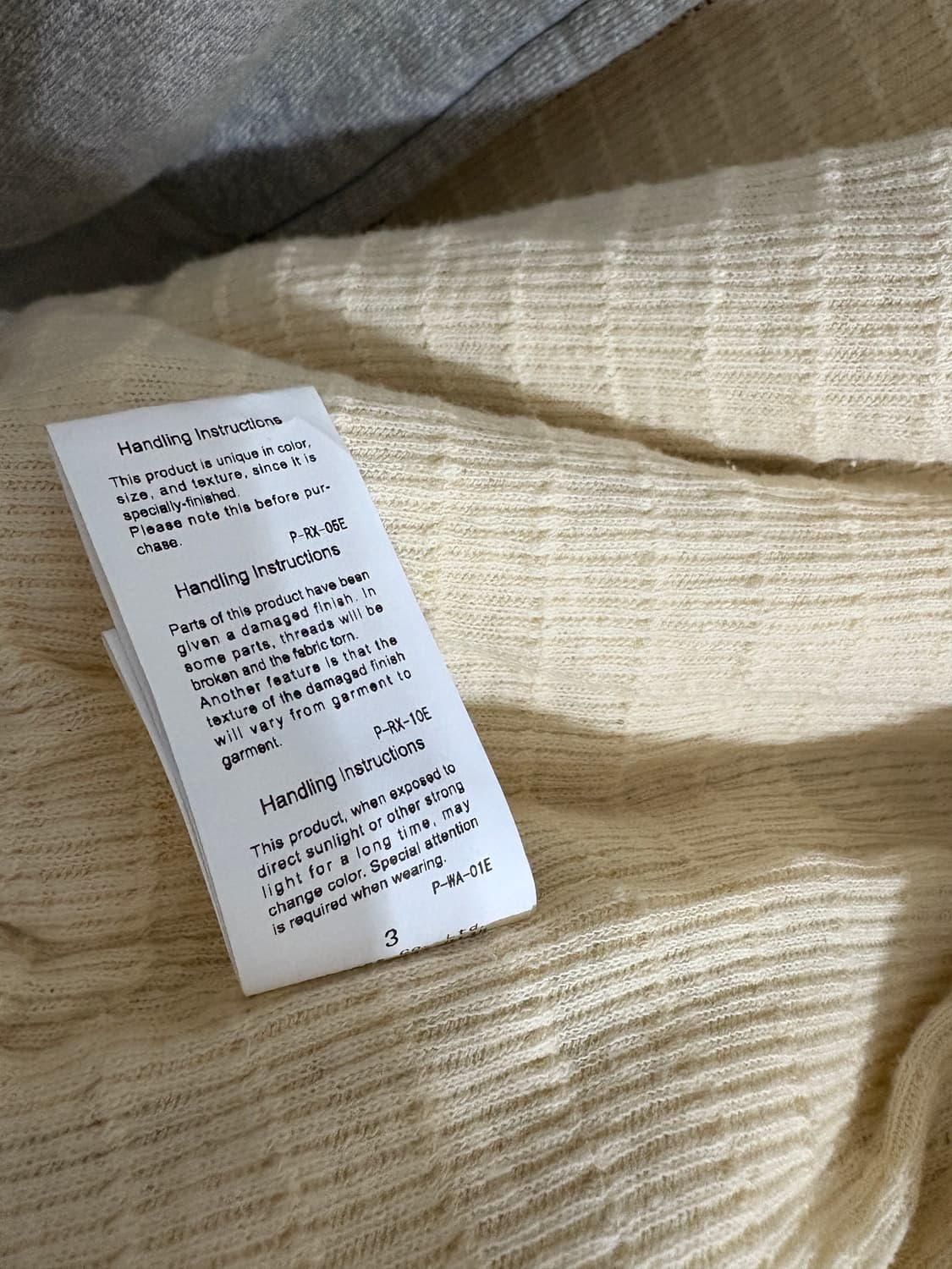 아프레쎄 / 25SS 빈티지 가공 후드 집업 그레이 / 3 상품이미지10