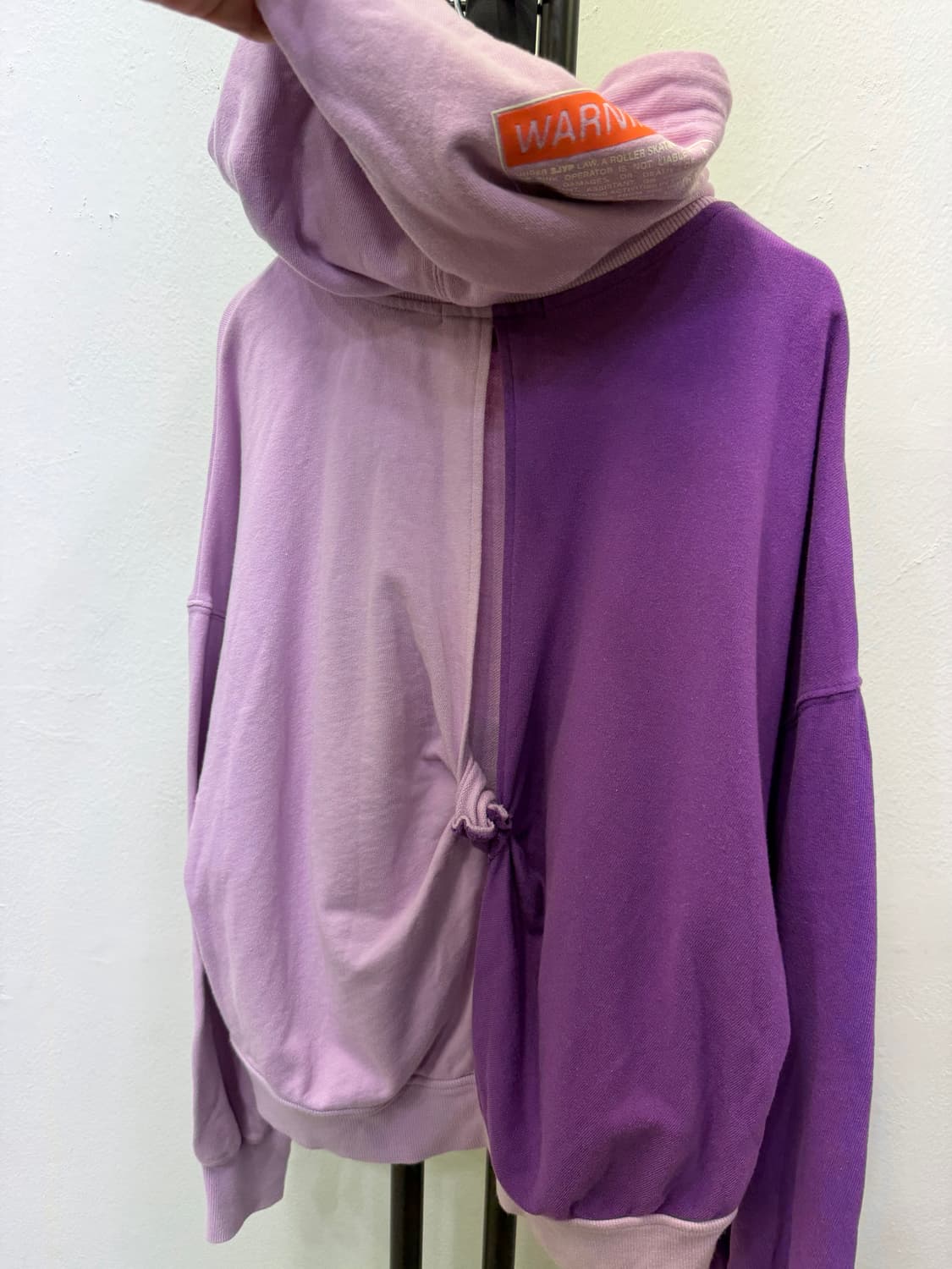 정품) SJYP 한섬 24 프린팅 오버핏 후드티 XS 상품이미지5