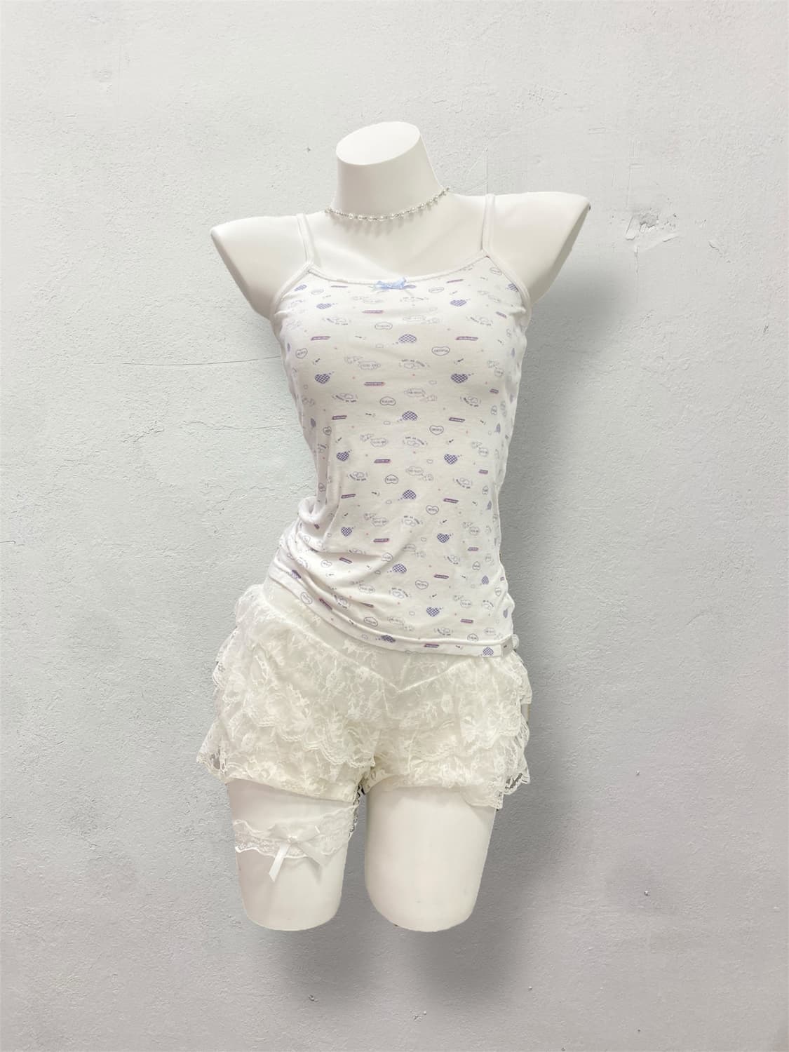 jojifuku Cute Ribbon Sleeveless  상품이미지1