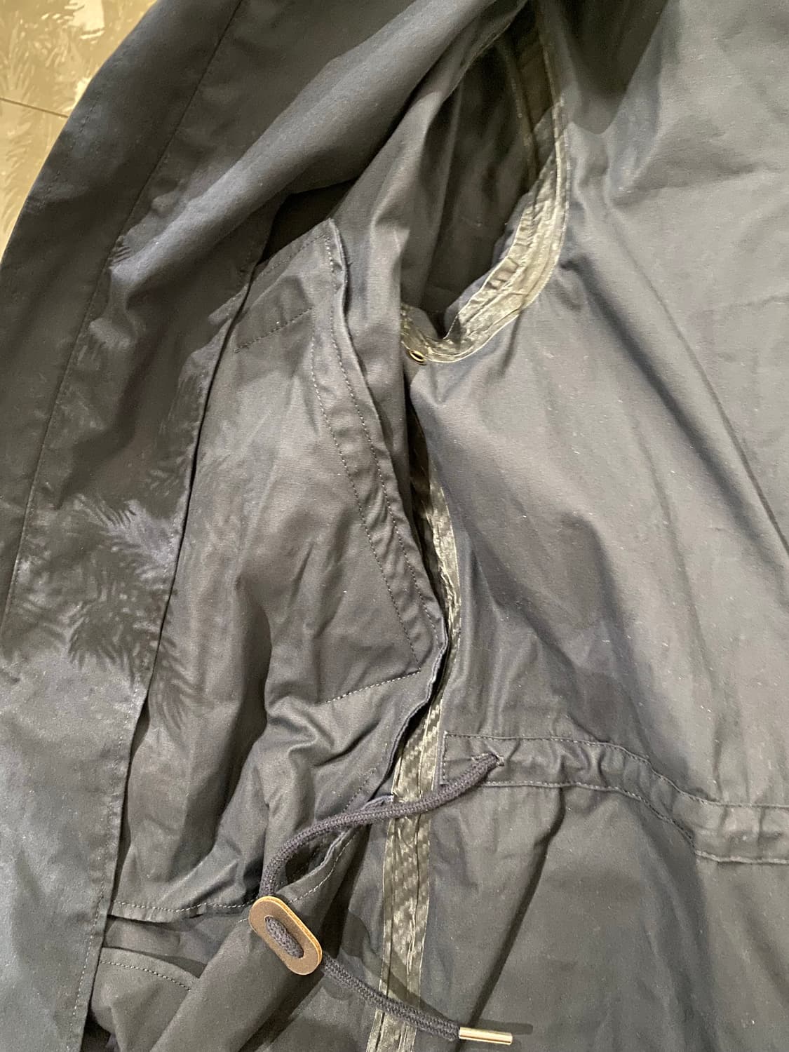 APC 아페쎄 네이비 자켓 M 사이즈  상품이미지4