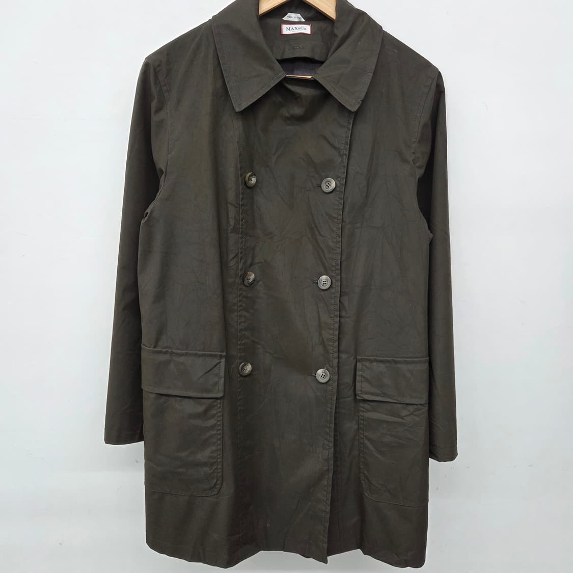 막스앤코 더블버튼 코트 여m 상품이미지2