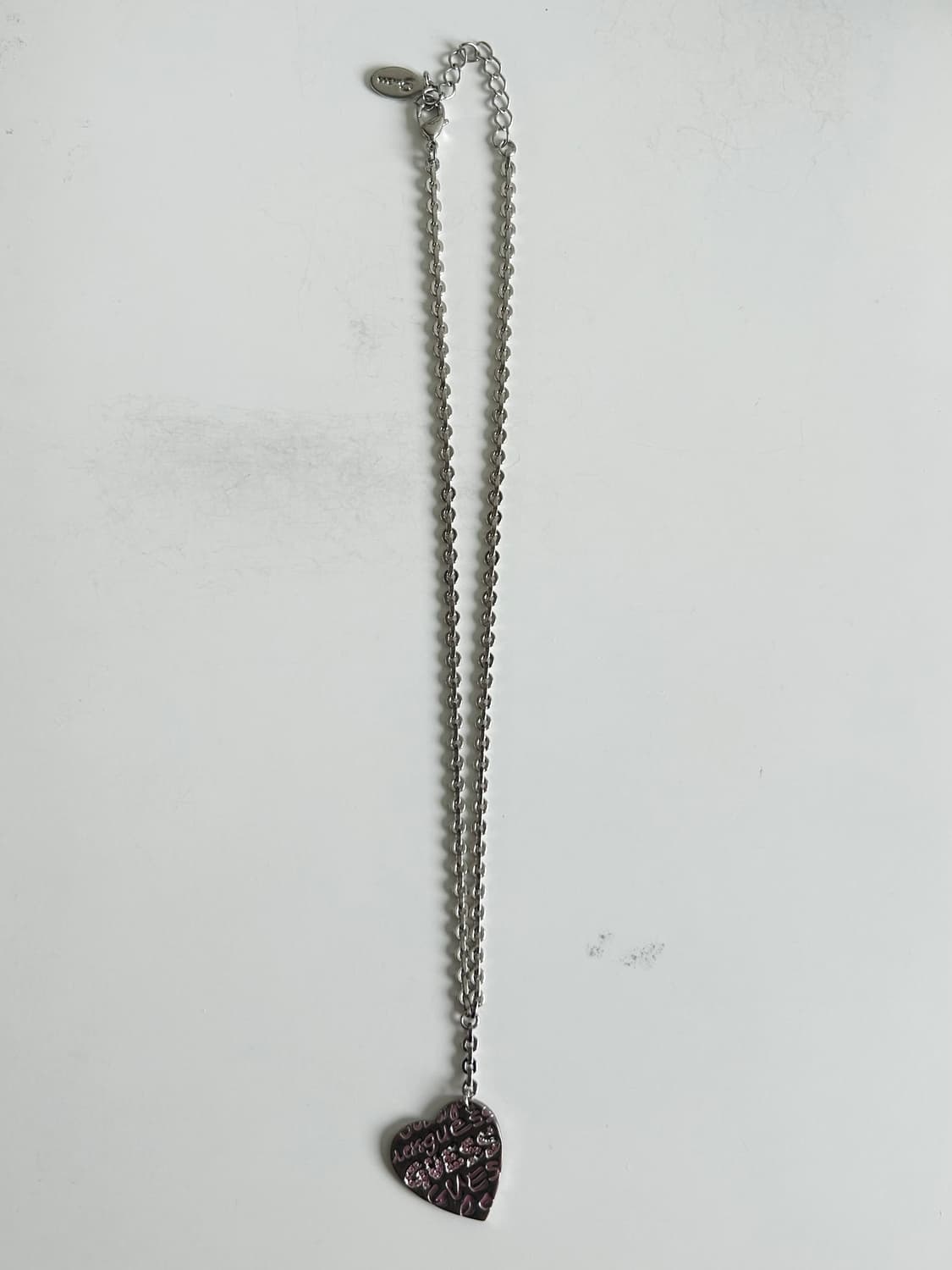 게스 하트 목걸이 상품이미지2