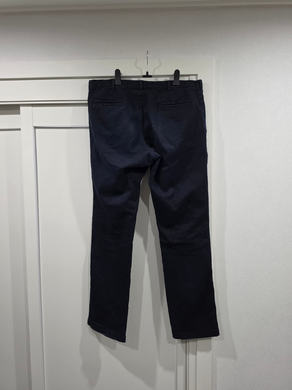 꼼데가르송 옴므 축융폴리(슈렁큰 이펙트) 팬츠 데님색상 L 상품이미지5