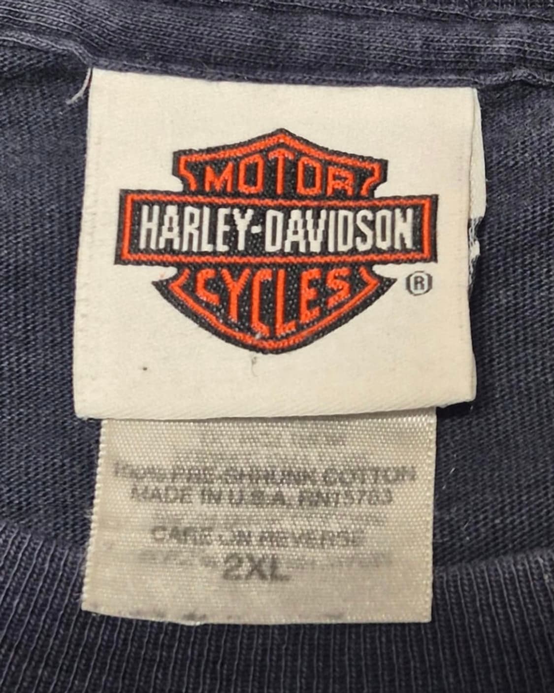 [XXL]00s US Made 할리데이비슨 롱슬리브 - 187 상품이미지4