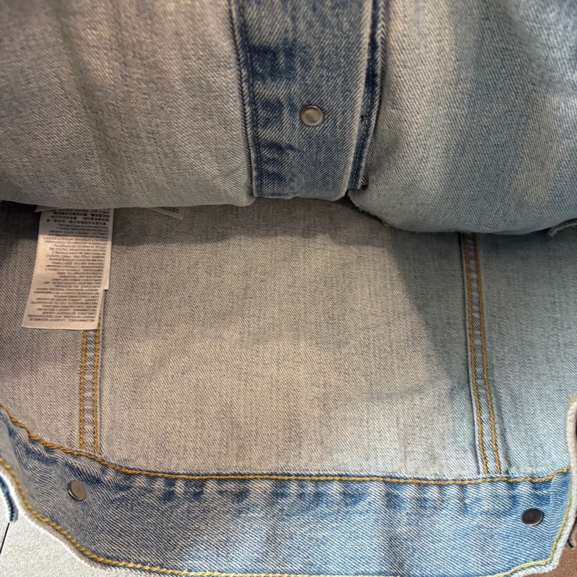 리바이스 정품 데님 청 자켓  상품이미지6