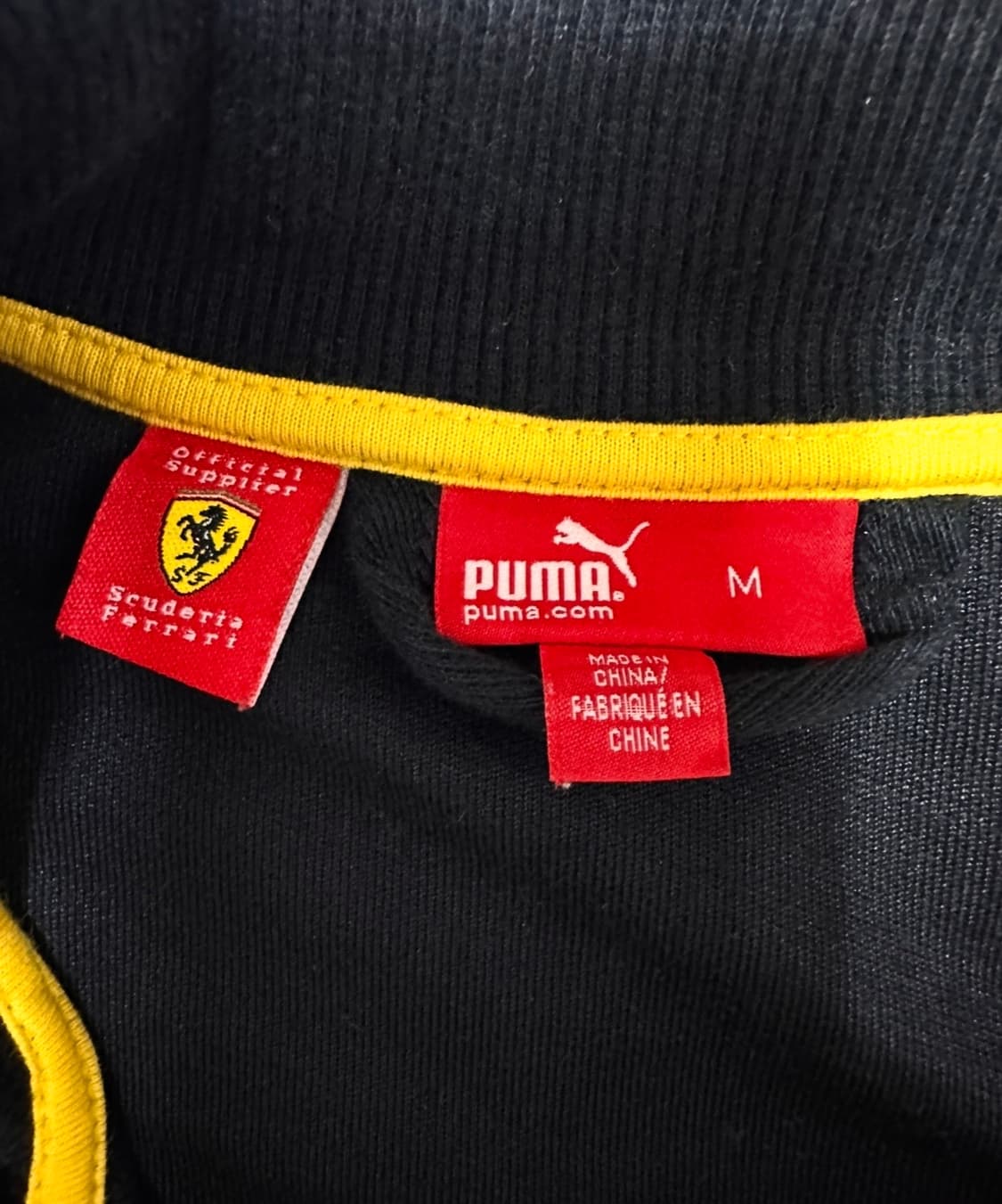 푸마 페라리 F1 레이싱 트랙탑 집업 상품이미지8