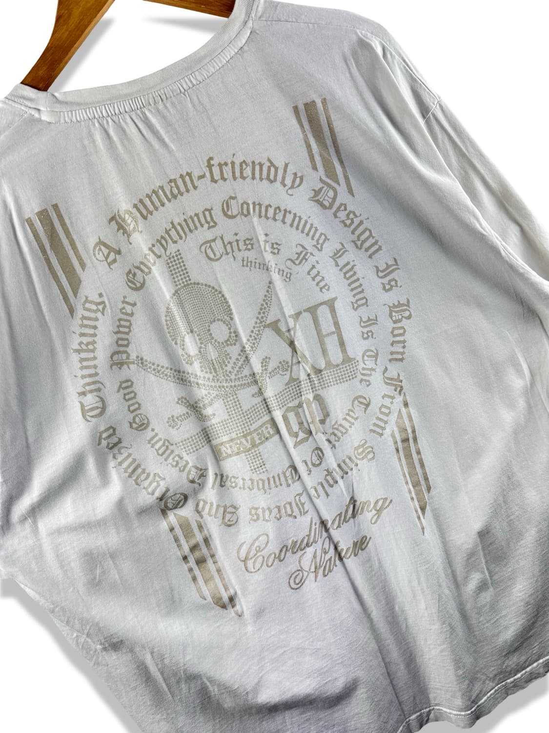 JPN 스컬 디테일 슬리브1820 상품이미지5