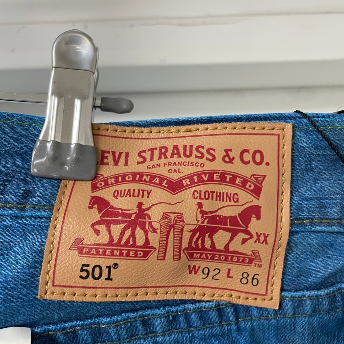 리바이스 501 데님 팬츠 W92 L86 상품이미지5