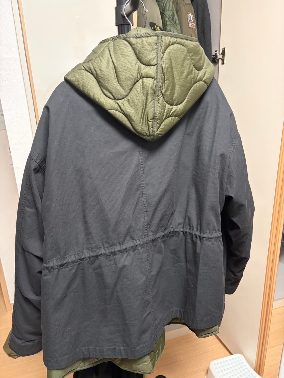 펜필드 Penfield 내외피 분리야상 L (105-110) 2회착 민트 상품이미지4