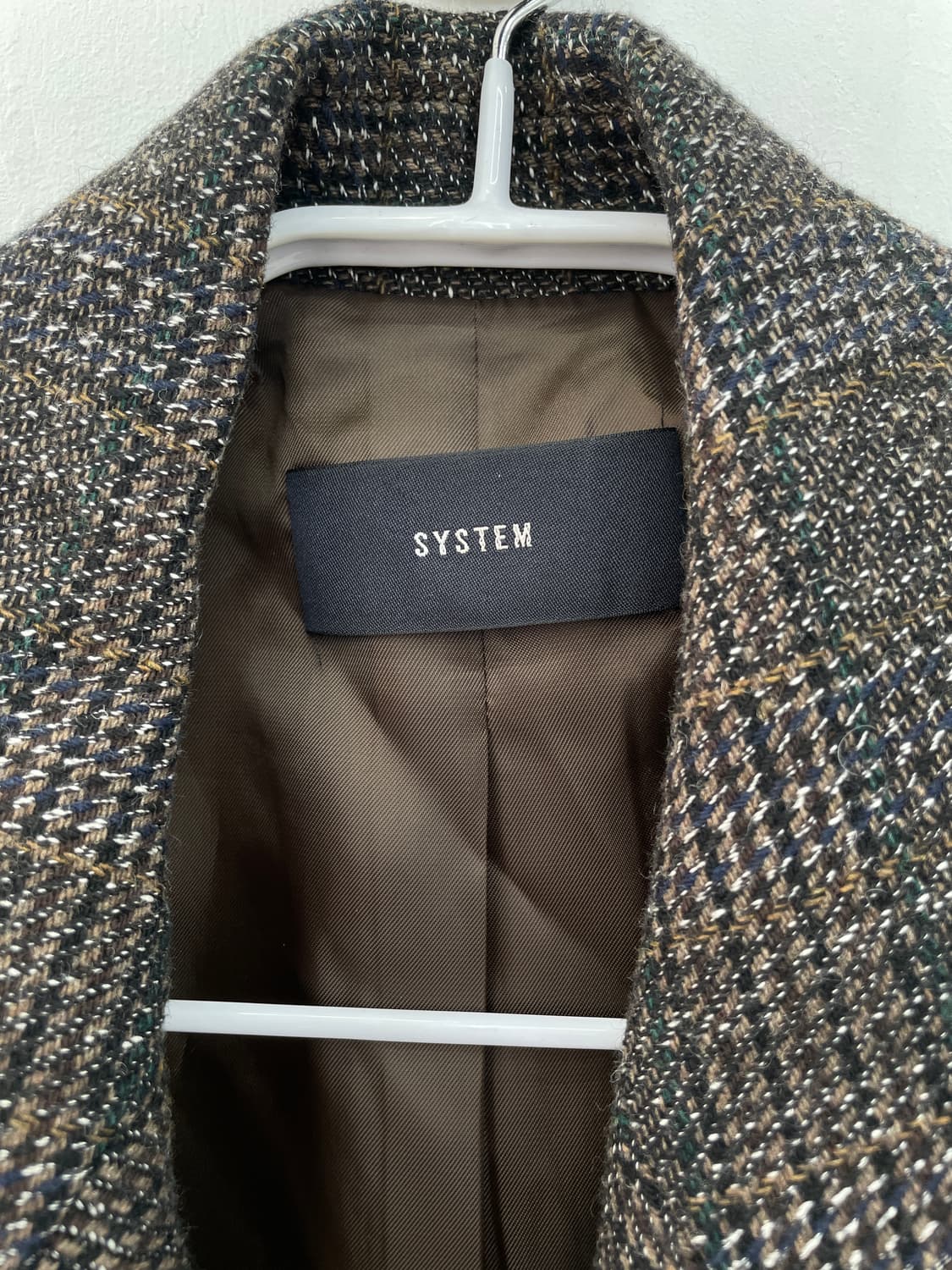 시스템(SYSTEM) 더블 체크 자켓 상품이미지5