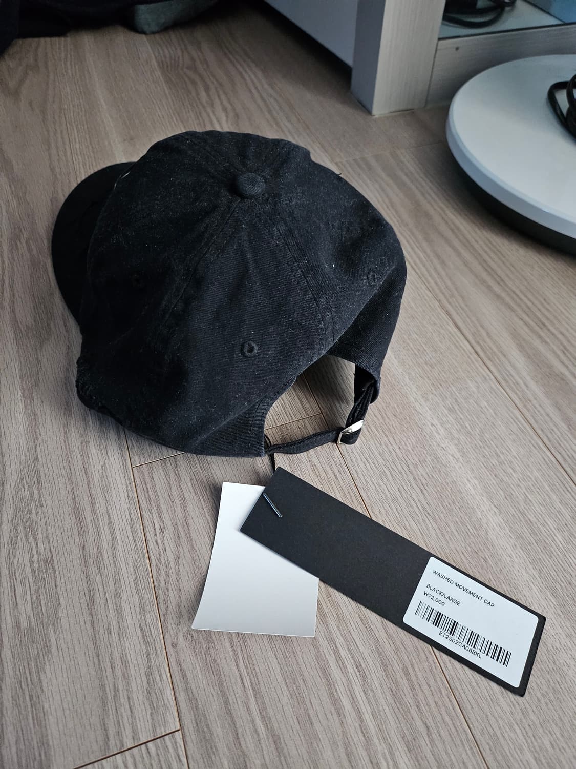 ETCE washed movement cap 상품이미지2