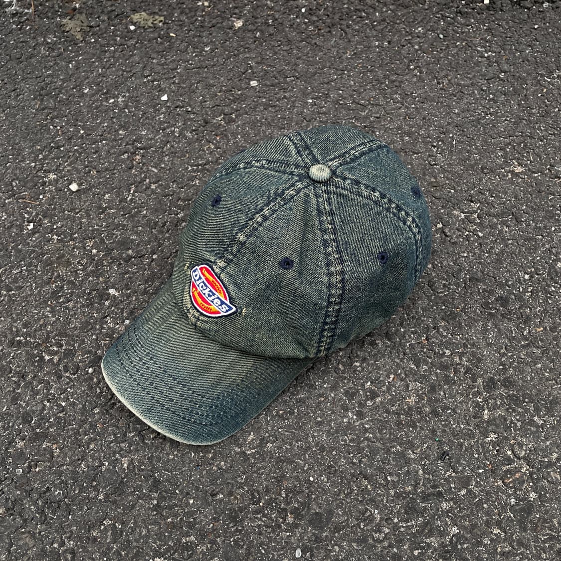 90s 디키즈 흑청 볼캡 올드스쿨 모자 os 상품이미지4