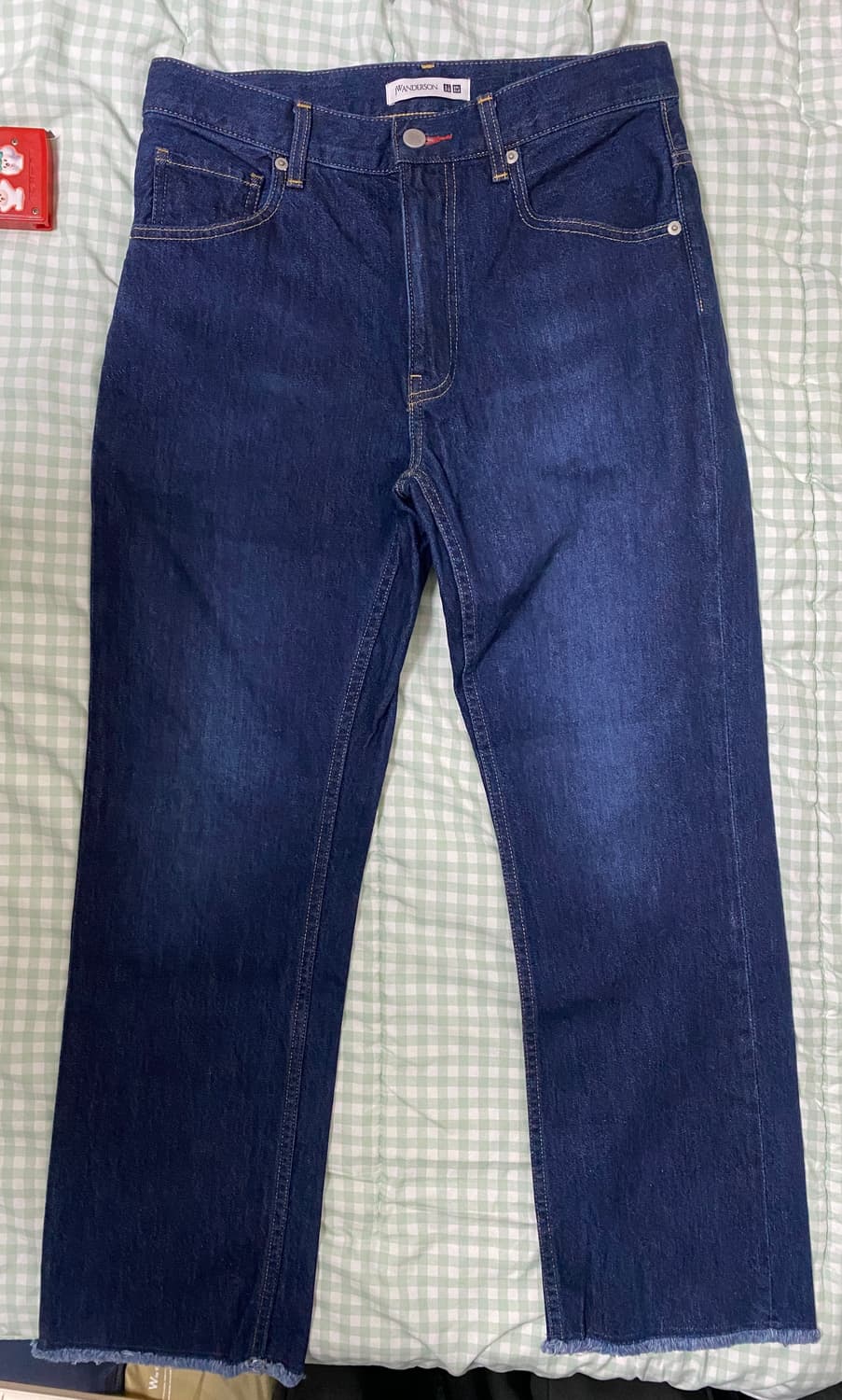 유니클로 JW앤더슨 여성 라이브컷 데님 상품이미지1