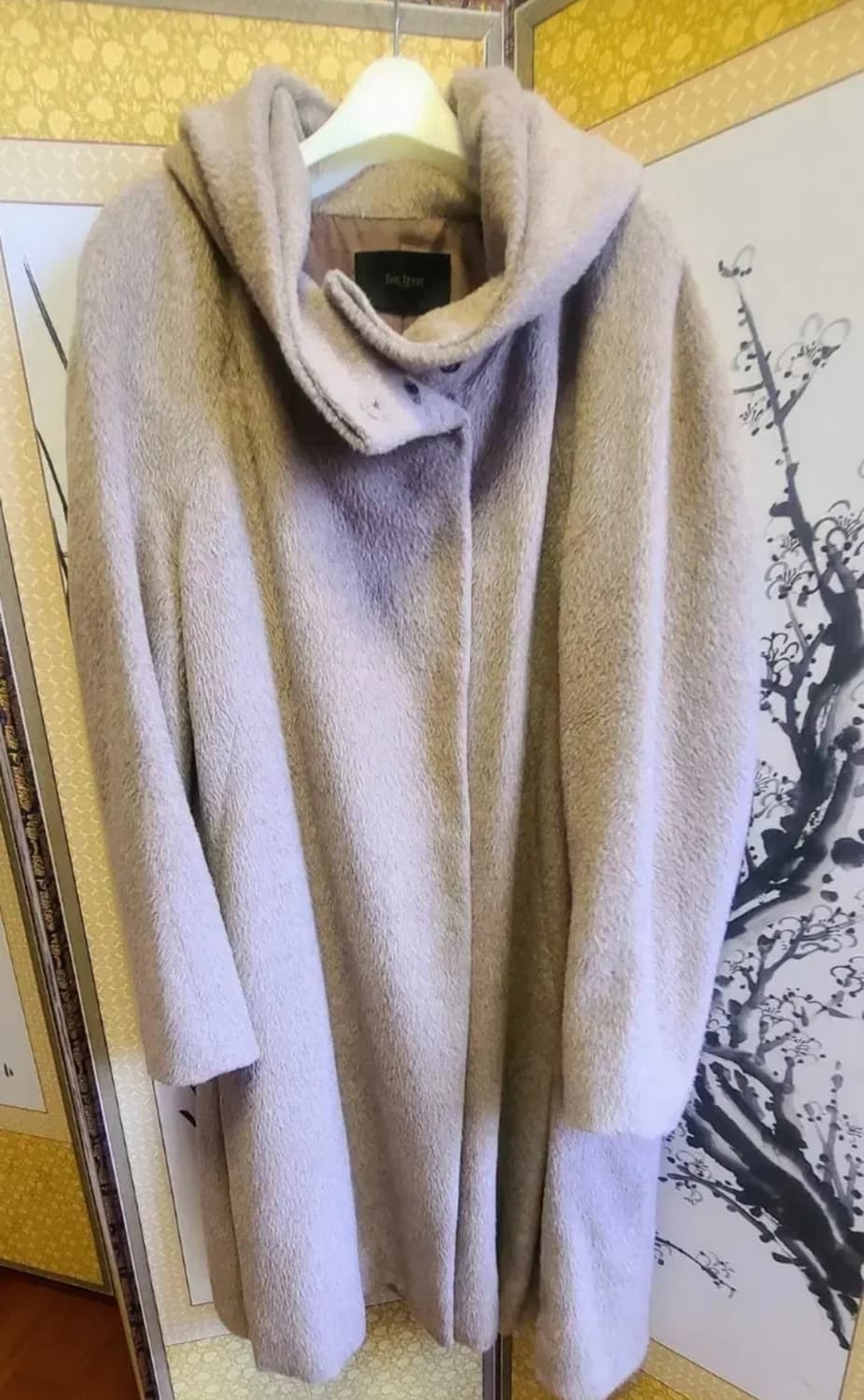 The Izzat 알파카 혼방 롱코트 상품이미지1