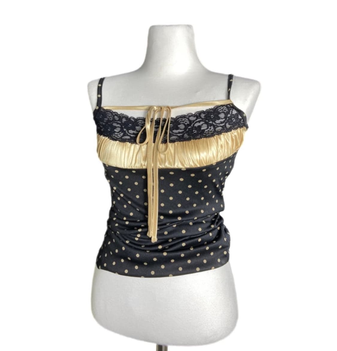 Dot lace Camisole 상품이미지2