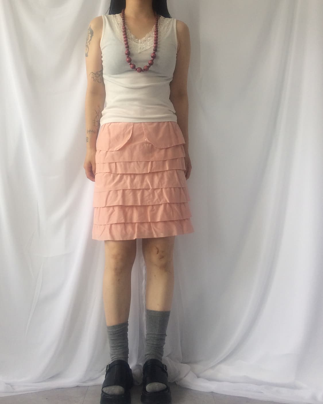 Lace point sleeveless 상품이미지6
