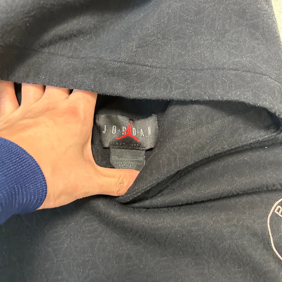 Jordan Black Hoodie 상품이미지6