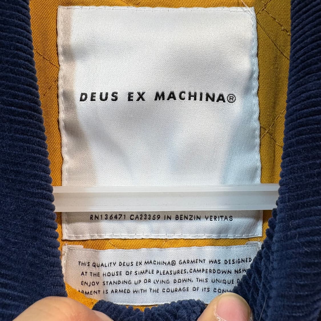 [L] DEUS 데우스 코듀로이 블루종 자켓 상품이미지7