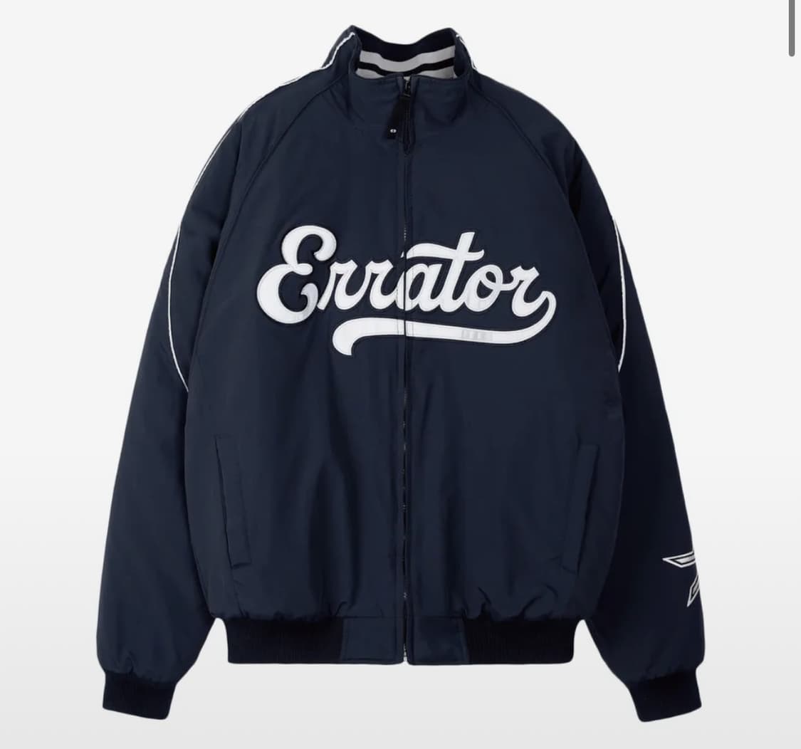 이알티알 ertr 팀 윈터 자켓 네이비 상품이미지1