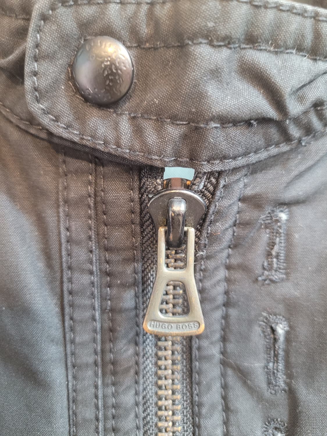 휴고 보스 남성 블랙 블루종 자켓 50 상품이미지3