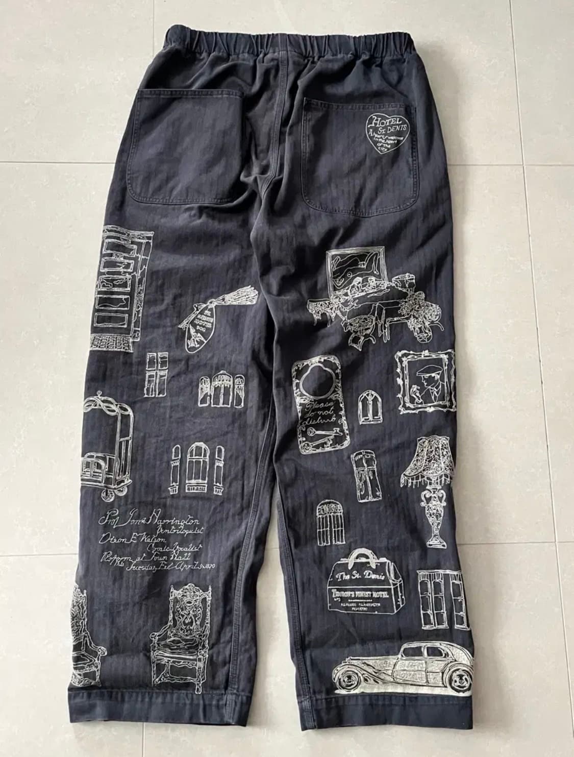 사무엘젤리그 호텔팬츠 상품이미지2