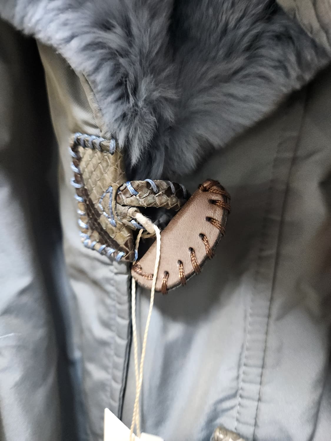 이태리원단FILLTHERM 손정환 토끼털퍼 패딩코트 상품이미지7